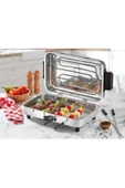 TANER Mega(Büyük) Boy Elektrikli Izgara Barbekü Mangal - 1