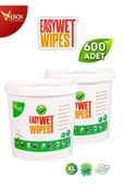 Easy Wet Wipes Kova Beyaz Sabun Kokulu Eko 2’li 600 Adet - 1