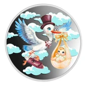 AgaKulche Doğum Sevinci 2024 Gümüş Sikke Coin - 1