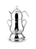 Lines Şahmeran Çelik Gövde Metal Kulp Elektrikli Semaver thumbnail 1