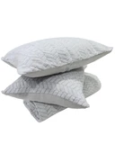 MERİNOS MODERNLİNE ÇİFT KİŞİLİK 3 PARÇA SENSE BATTANİYE SETİ GRİ thumbnail 4