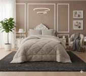 COMFORT YORGAN SETİ ÇİFT KİŞİLİK IVY CAPPUCİNO thumbnail 1