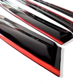 Ford Kuga Düz Kırmızı Kromlu Cam Rüzgarlığı 2020 ve üzeri thumbnail 1