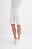 Cazador Regular Fit Örme Dokulu Bermuda Şort - 1