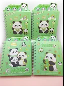 Sevimli Panda Ayraçlı A5 Not Defteri (14x18 cm) - Panda ve Bambu thumbnail 5