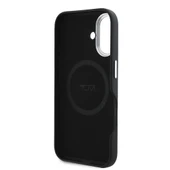 TUMI iPhone 16 Kılıf TUMI Orjinal Lisanslı M-safe Şarj Özellikli Metal Yazı Logolu PU Deri Kapak - 7