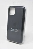 Apple Iphone 11 Pro Uyumlu Silicon Case - Black thumbnail 4