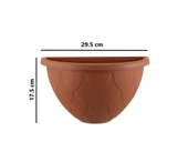 Omnipazar SO-DD02 Dekoratif Damla Duvar Saksı 2.4 Litre No 2 - 5