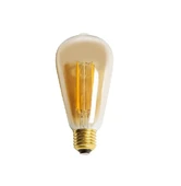 Cata CT-4350 Amber Rustik LED Ampul 4W E27 Duylu Dekoratif Filament Lamba 2700K Sıcak Işık - 1