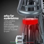 Stradacycles E-Vivo Hidrolik Disk Gizli Batarya 28 Jant Elektrikli Şehir Bisikleti - 5