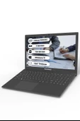 Hometech Alfa 720C Intel Celeron 15.6 İnç 128 Gb Dizüstü Bilgisayar Siyah - 5