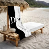 Dekoratif Modern Desenli Plaj Deniz Havlusu Peştamal 80x160 CM LUX15 RENKLİ 80 X 160 - 1