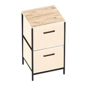 Çocuk 2 Çekmeceli Orta Boy Komodin Sehpa Çam 1610 - 6