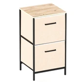 Çocuk 2 Çekmeceli Orta Boy Komodin Sehpa Çam 1610 - 4