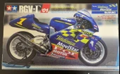 Tamiya 1/12 Telefonica Suzuki Rgv '01 Plastik Motorsiklet Maket Kiti - 2