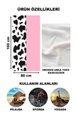 Dekoratif Modern Desenli Plaj Deniz Havlusu Peştamal 80x160 CM LION07 RENKLİ 80 X 160 - 2