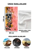Dekoratif Modern Desenli Plaj Deniz Havlusu Peştamal 80x160 CM FI009 RENKLİ 80 X 160 - 2
