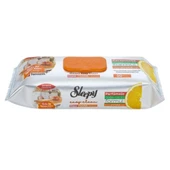 Sleepy Easy Clean Süper Mutfak Havlusu Portakal Yağlı 50'li - 1