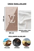 Dekoratif Modern Desenli Plaj Deniz Havlusu Peştamal 80x160 CM LUX52 RENKLİ 80 X 160 - 2