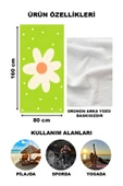 Modern Desenli Plaj Deniz Havlusu Peştemal 80x160 CM Aqua77 RENKLİ 80 X 160 - 2