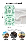 Dekoratif Modern Desenli Plaj Deniz Havlusu Peştamal 80x160 CM LUX33 RENKLİ 80 X 160 - 2