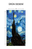 Blackout Işık Geçirmez Karartma Yüksek Kalite Modern Desenli 2 Kanat Fon Perde 140 x 270 Nes Serisi Nes04 RENKLİ 140 X 270 - 2