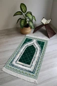 Dijital Baskı Kaymaz Taban Yıkanabilir Püsküllü Seccade RENKLİ 70 X 110 - 1