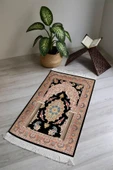 Dijital Baskı Kaymaz Taban Yıkanabilir Püsküllü Seccade RENKLİ 70 X 110 - 1