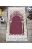 Dijital Baskı Kaymaz Taban Yıkanabilir Püsküllü Seccade RENKLİ 70 X 110 - 2