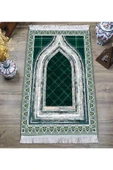 Dijital Baskı Kaymaz Taban Yıkanabilir Püsküllü Seccade RENKLİ 70 X 110 - 2