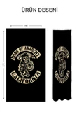Blackout Karartma Yüksek Kalite Modern Desenli 2 Kanat Fon Perde 140 x 270 Nes Serisi Nes24 RENKLİ 140 X 270 - 2