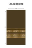 Blackout Işık Geçirmez Karartma Yüksek Kalite Fon Perde 140 x 270 RENKLİ 140 X 270 - 2