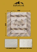 Dekoratif Modern Desenli %100 Bambu Kumaşlı Battaniye RENKLİ 200 X 225 - 2