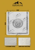Dekoratif Modern Desenli %100 Bambu Kumaşlı Battaniye RENKLİ 200 X 225 - 2