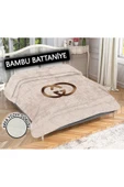 Dekoratif Modern Desenli %100 Bambu Kumaşlı Battaniye RENKLİ 200 X 225 - 1