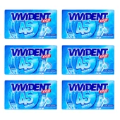 Vivident 45 dk Cüzdan Sakız Naneli 26 gr x 6 Adet - 1