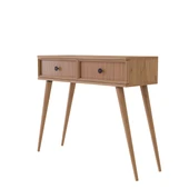 6025 LUNA (AHŞAP AYAKLI) MDF PROFİL ÇERÇEVELİ 2 ÇEKMECELİ DRESUAR SEPET-YUNUS - 7