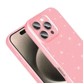 Apple iPhone 16 Pro Max Kılıf Kamera Korumalı Simli Lüks Zore Koton Kapak - 3