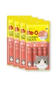 Me-O Kremalı Somonlu Kedi Sıvı Ödül Maması 60 Grx 4 Adet - 1