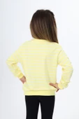 Toontoy Kız Çocuk Çizgili Sweatshirt - 9