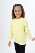 Toontoy Kız Çocuk Çizgili Sweatshirt - 7