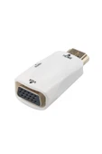 C-844 HDMI To VGA Dönüştürücü Adaptör + Aux Kablo - 4