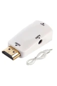 C-844 Hdmı To Vga Adaptör + Aux Kablo - 1