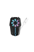 SR-MC5 Manyetik 3 Kademeli Fan Hızı 5000R 8*5*4cm Telefon Soğutucu - 1
