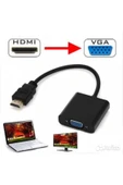 C-554 Hdmi To Vga Ses Fullhd Dönüştürücü Çevirici Aparat Adaptör - 2