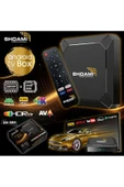 SH-SB3 İşlemci 4G RAM + 64GB Dahili Hafizası Bluetooth Wifi Kumandalı Android 13 TV Box 4K HDR10+ - 1