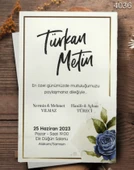 aldialiyor  4036 EKOLİFE DÜĞÜN VE NİŞAN DAVETİYESİ 300 ADET AL 100 ADET BİZDEN - 1