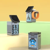 Mioji Mio Cube 5 Saatli ve BT Hoparlörlü 5in1 Telefon Tutucu - Siyah - 8