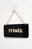 Cam Kapılar İçin İtiniz Çekiniz Tabelası 20*10 CM - 1