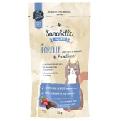 Sanabelle Snack Alabalık ve Kızılcık Özlü Kedi Ödülü 55 Gr - 1